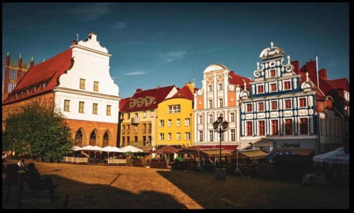 Black Pearl Deluxe Apartments Szczecin Exterior foto